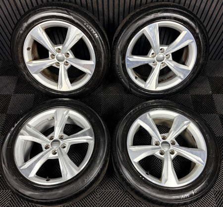 19" Audi Q5 5 Spoke S Line Alloy Wheels Tyres 5X112 Speedline 80A601025E Genuine