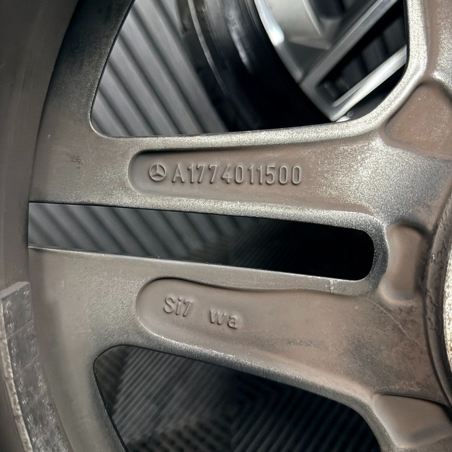 18'' Mercedes Amg A Class Cla B Alloy Wheels Tyres Alloys W177 Genuine