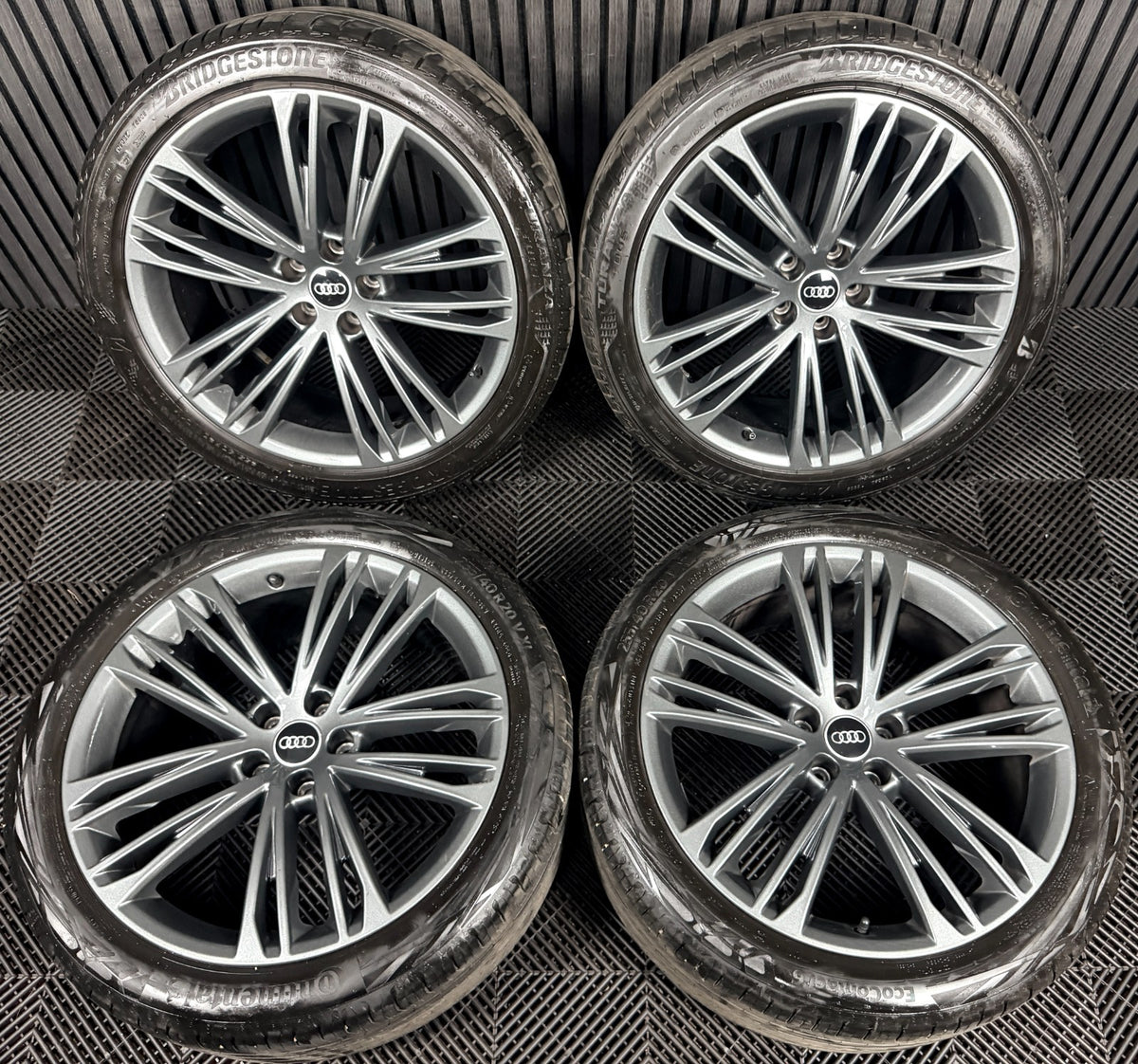 20’’ Audi A7 S7 Line Grey A8 Alloy Wheels Tyres 4K8601025AK Genuine
