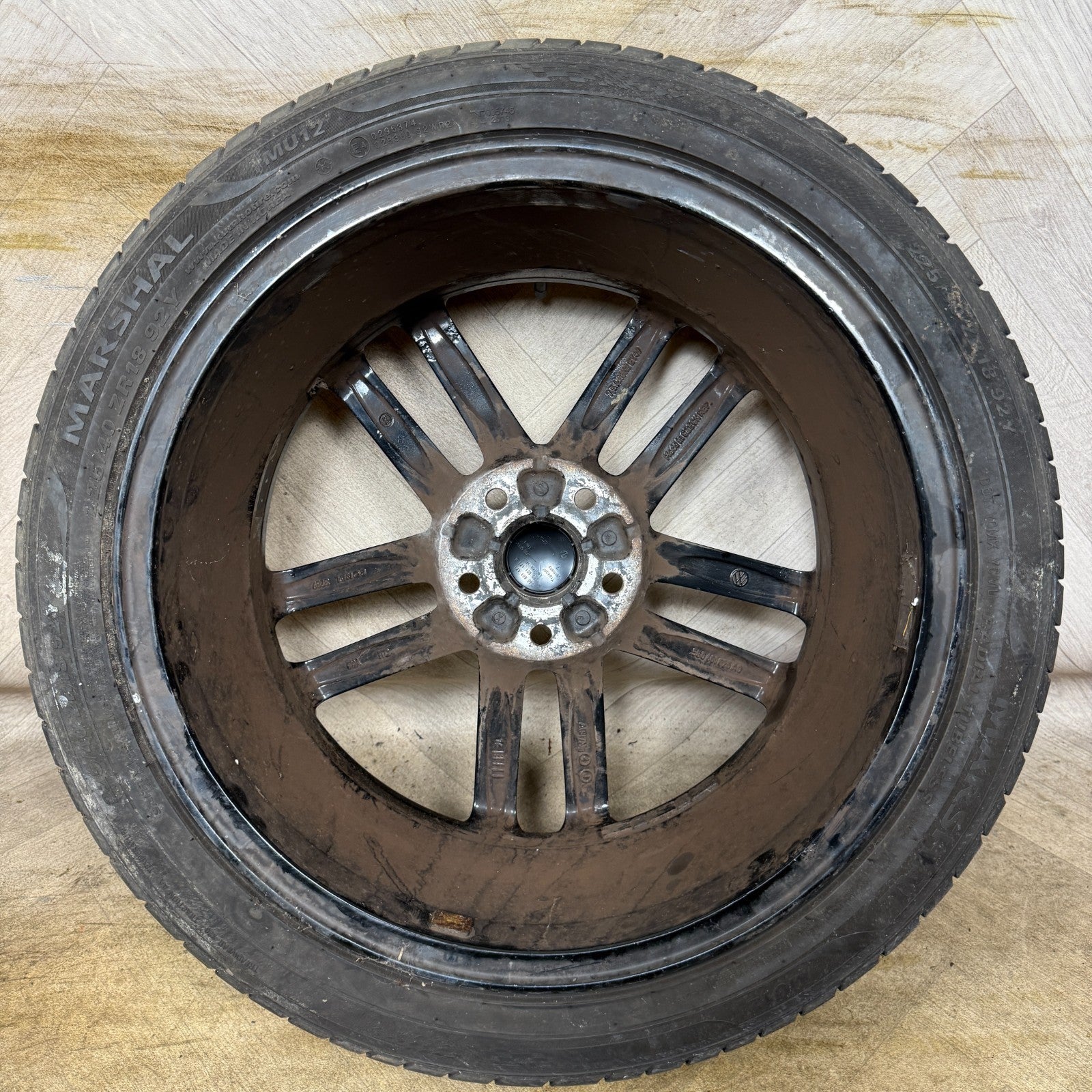 1X 18'' GENUINE VW GOLF GTD NOGARO GT GTI MK7 ALLOY WHEEL TYRE 5G0601025AQ