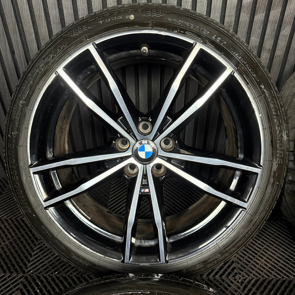 19'' GENUINE BMW 3 SERIES BLACK 4 791 M SPORT G20 G21 G22 G23 G26 ALLOY WHEELS