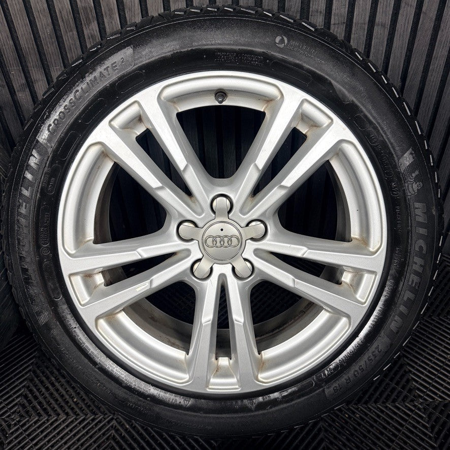 18'' Audi Q3 S Line 5 Double Spoke Facelift Alloy Wheels Tyres Alloys Genuine