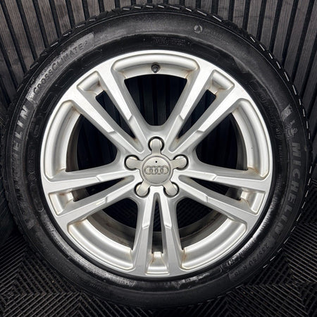 18'' Audi Q3 S Line 5 Double Spoke Facelift Alloy Wheels Tyres Alloys Genuine