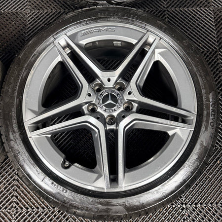 18'' Mercedes Amg A Class Cla B Alloy Wheels Tyres Alloys W177 Genuine