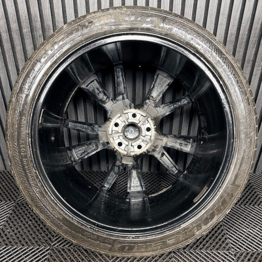 1X 20'' VW Tiguan Misano R Line 5NA601025AH Black DC Alloy Tyre Wheel Genuine