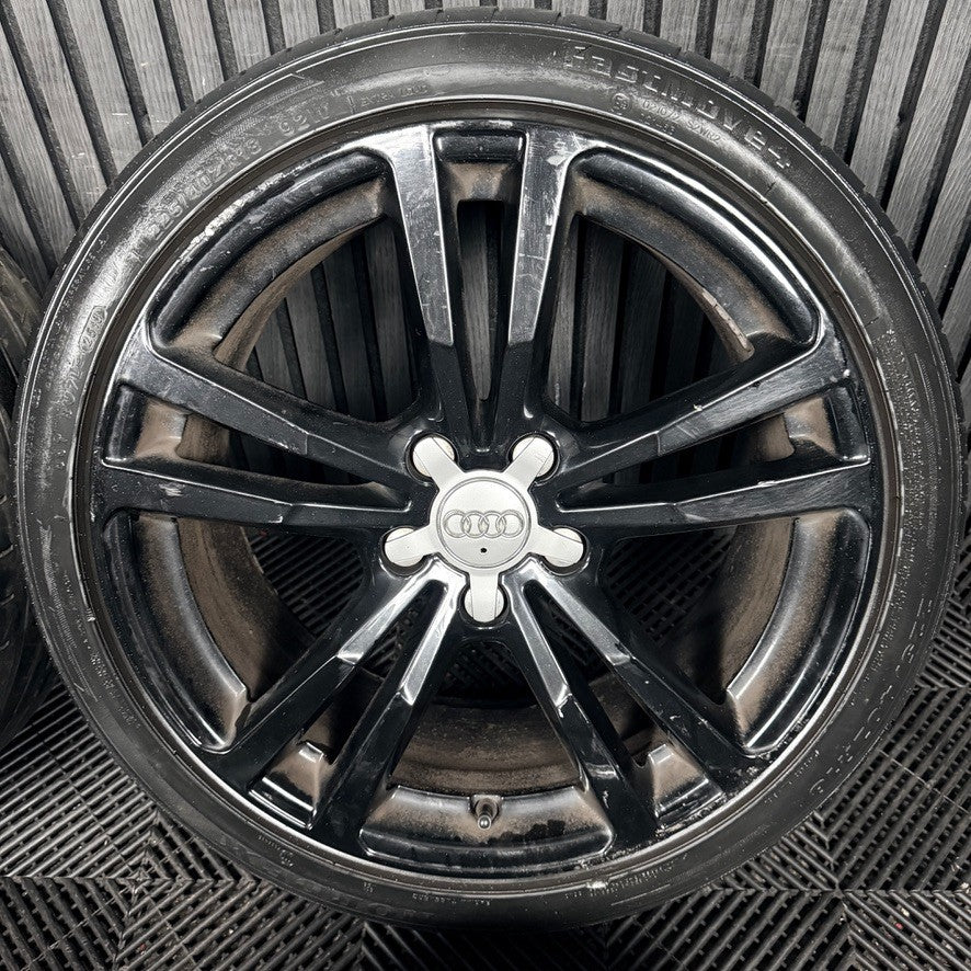 18'' Audi A3 S Line Black Saloon Wheels Alloys Tyres 8V0601025BC Genuine