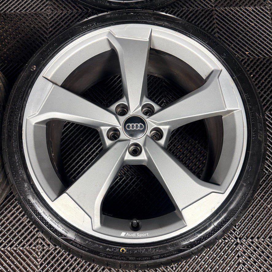 19'' Audi A4 S Line Black Edition B8 B9 Rotor Wheels Alloys 8W0601025CG Genuine