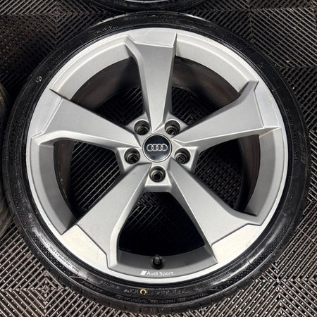 19'' Audi A4 S Line Black Edition B8 B9 Rotor Wheels Alloys 8W0601025CG Genuine