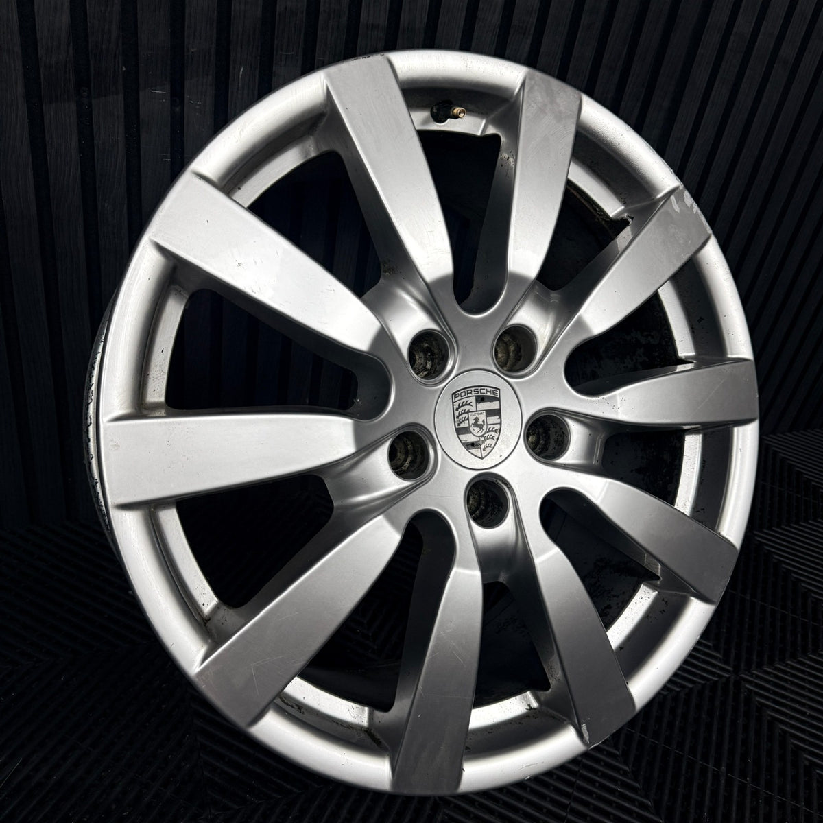1X 20'' Porsche Cayenne 10 Spoke Alloy Wheel Genuine 7P5601025B 92A