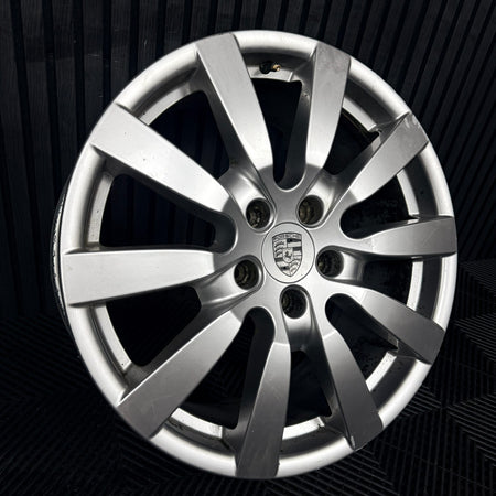 1X 20'' Porsche Cayenne 10 Spoke Alloy Wheel Genuine 7P5601025B 92A
