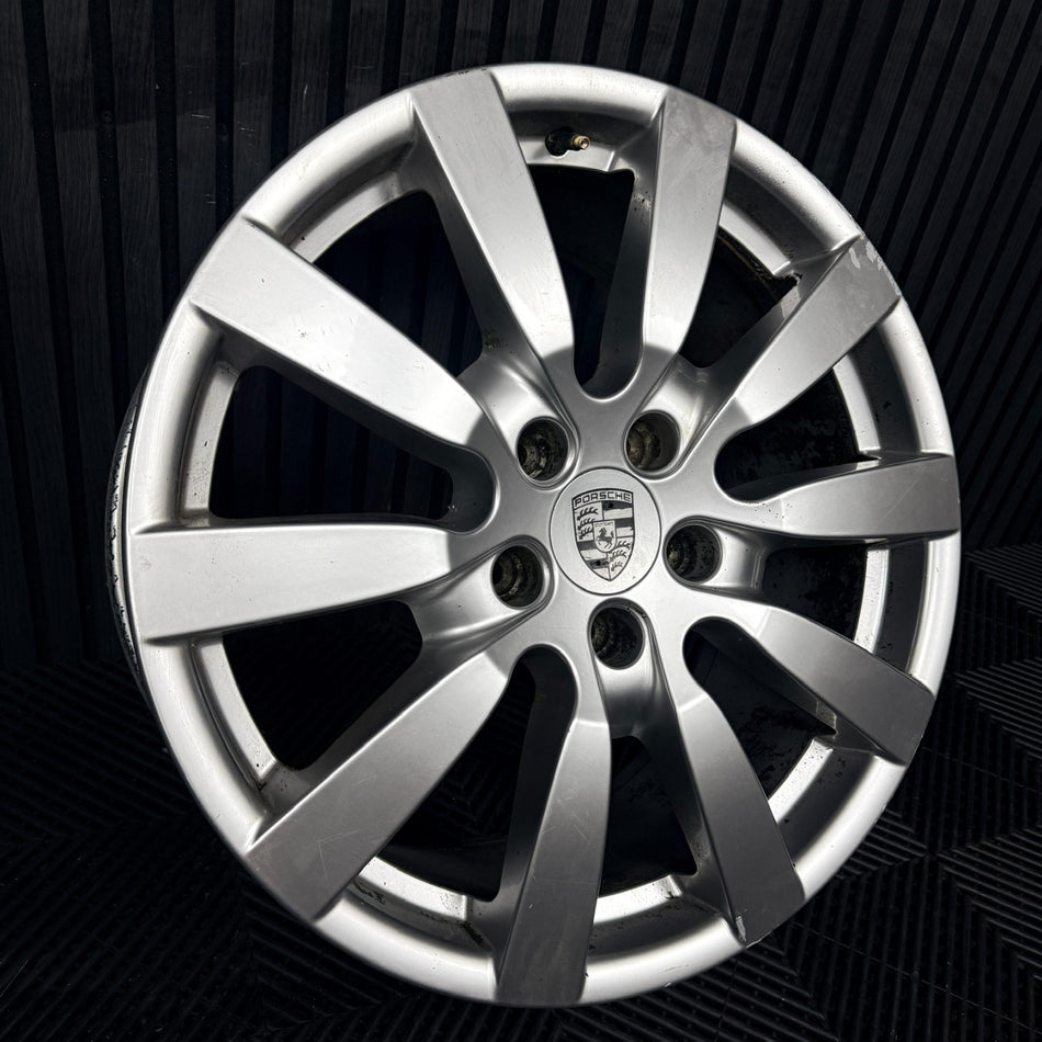 1X 20'' Porsche Cayenne 10 Spoke Alloy Wheel Genuine 7P5601025B 92A
