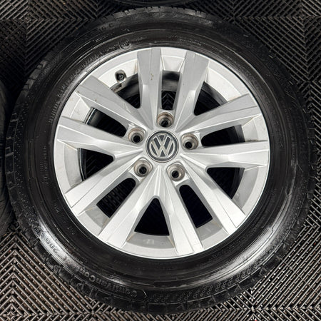 16'' VW Transporter T6 T6.1 T5 Caravelle Clayton Alloy Wheels Tyres Genuine
