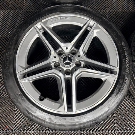 18'' Mercedes Amg A Class Cla B Alloy Wheels Tyres Alloys W177 Genuine
