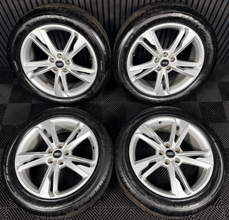19'' Audi Q3 S Line 5 Double Spoke Alloy Wheels Tyre Alloys 83A601025M Genuine
