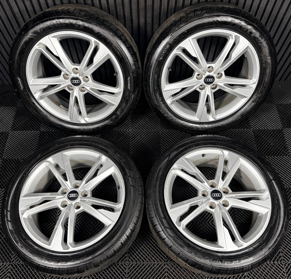 19'' Audi Q3 S Line 5 Double Spoke Alloy Wheels Tyre Alloys 83A601025M Genuine