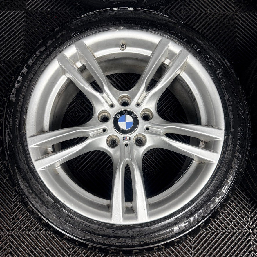 18" Bmw 3 Series 400 M Sport F30 F31 F32 F36 E90 E92 Alloy Tyres Wheels Genuine