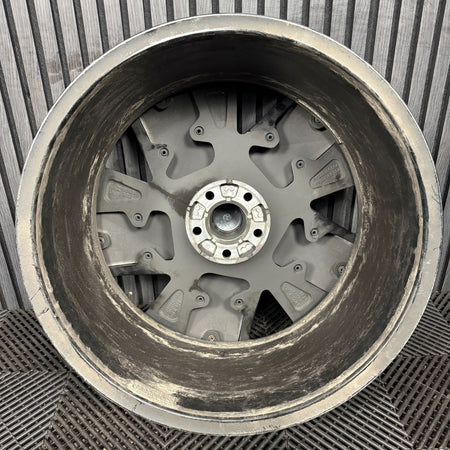 1X 21'' GENUINE VW TOUAREG LEEDS R LINE CR7 MK3 ALLOY WHEEL SINGLE 760601025AJ
