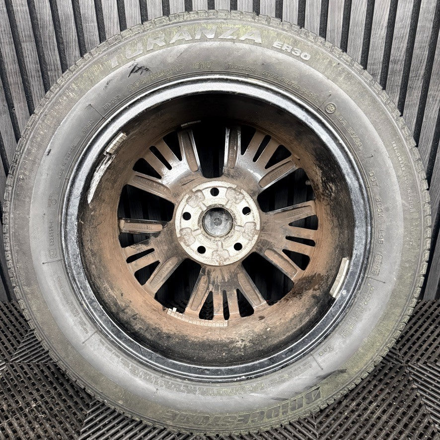 1X 16'' Genuine VW Golf MK7.5 MK7 Linas Alloy Wheel Tyre Gt Single 5G0601025CD
