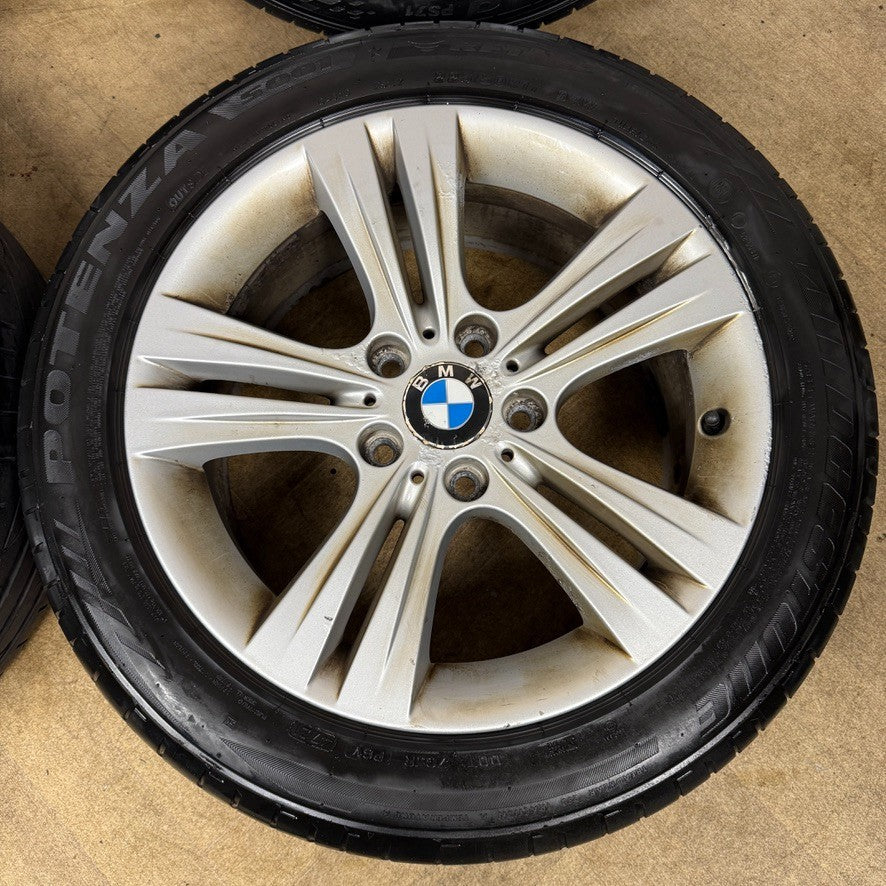 17" GENUINE BMW 3 SERIES 392 F30 F31 F32 ALLOY WHEELS TYRES ALLOYS 6796239