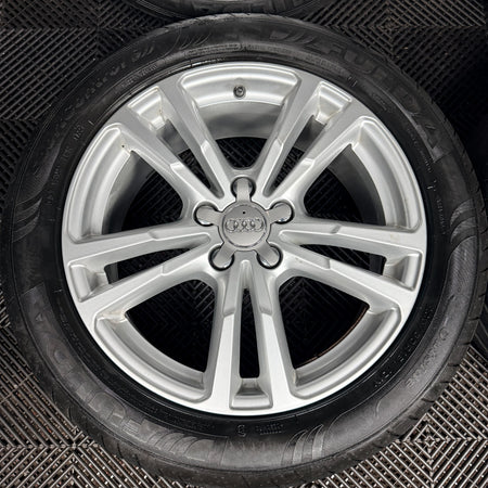 18'' Audi Q3 S Line 5 Double Spoke Facelift Alloy Wheels Tyres Alloys Genuine