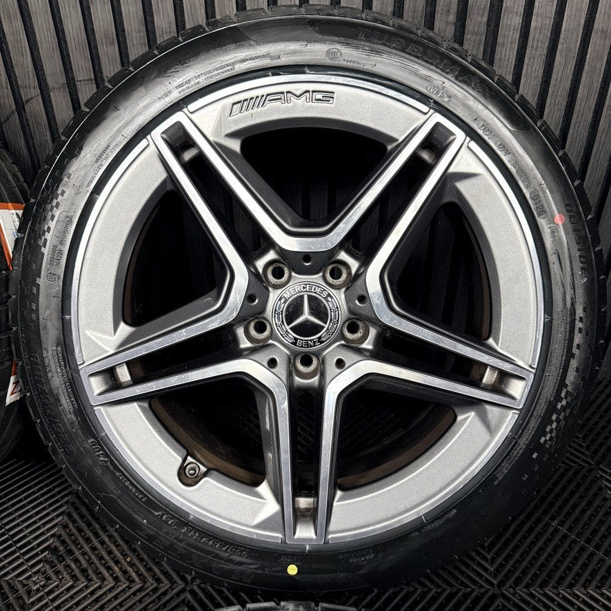 18'' Mercedes Amg A Class Cla B Alloy Wheels Tyres Alloys W177 Genuine