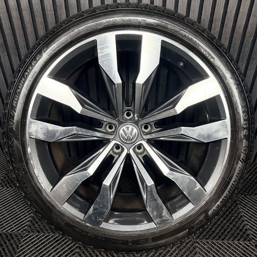 1X 20'' VW Tiguan Suzuka R Line 5NA601025G Grey DC Alloy Tyre Wheel Genuine
