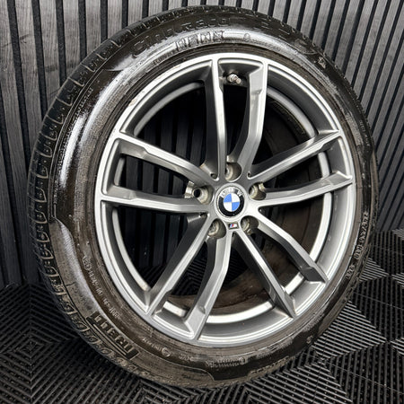 1X 18'' BMW 5 Series 662 M G30 G31 Sport Alloy Wheel Front 8093405 Genuine