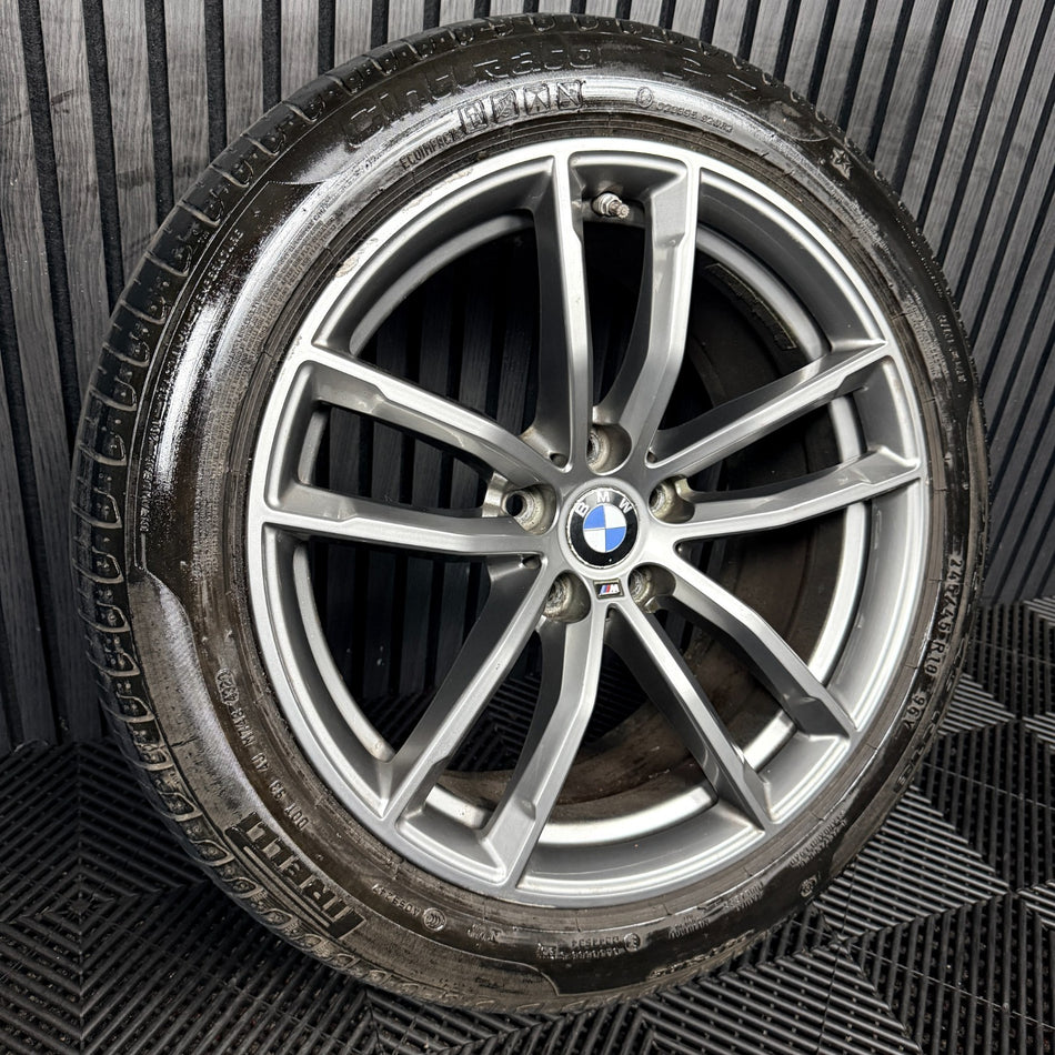 1X 18'' BMW 5 Series 662 M G30 G31 Sport Alloy Wheel Front 8093405 Genuine