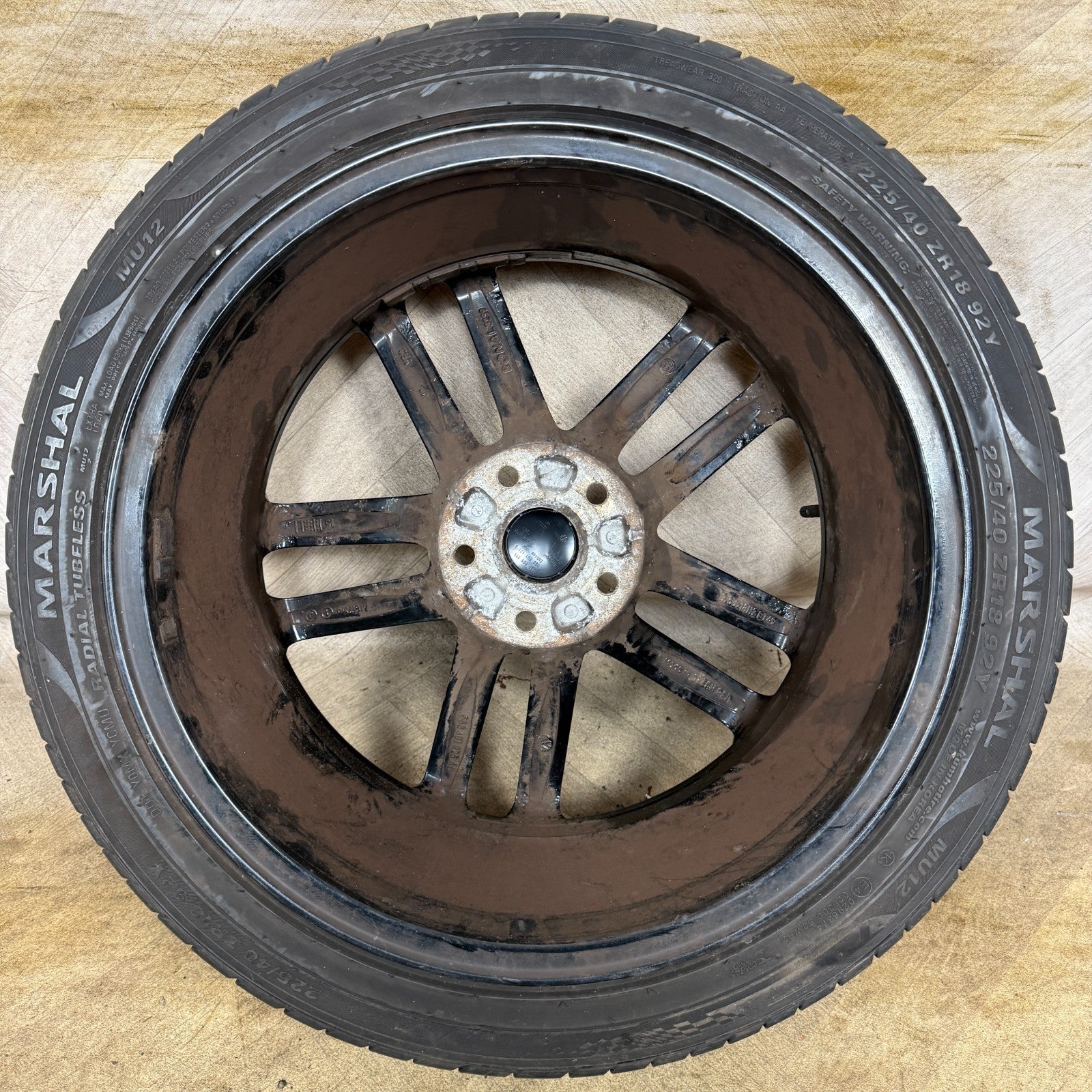 1X 18'' GENUINE VW GOLF GTD NOGARO GT GTI MK7 ALLOY WHEEL TYRE 5G0601025AQ