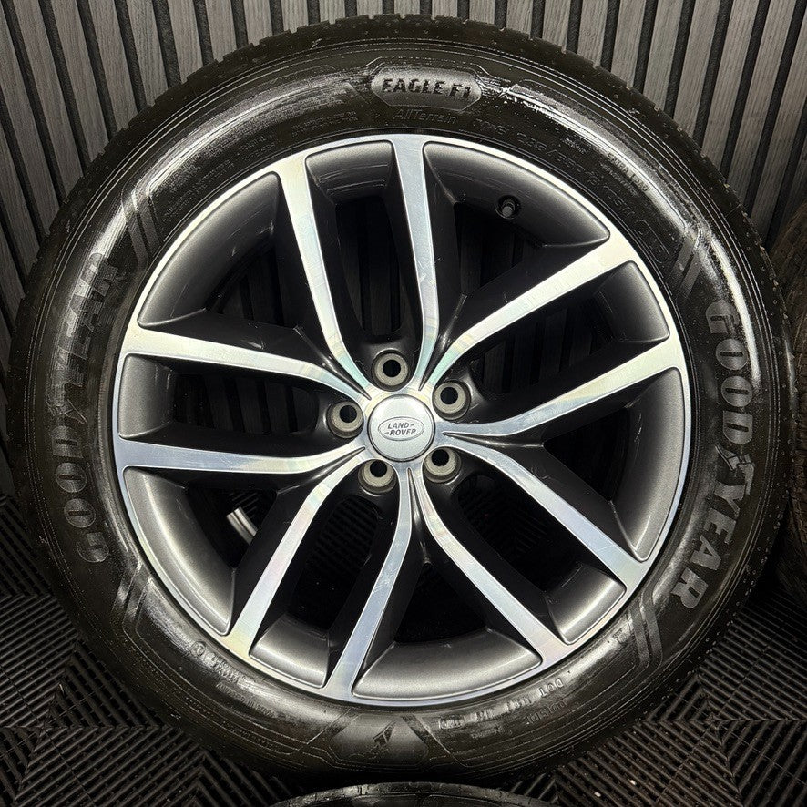 19'' GENUINE RANGE ROVER EVOQUE DISCOVERY SPORT LAND ALLOY WHEELS TYRES R8D2-GA