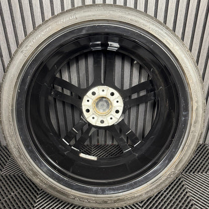 1X 19" GENUINE BMW M3 M4 M2 F80 F82 F83 F87 M 437 ALLOY WHEEL 2284550 FRONT TYRE