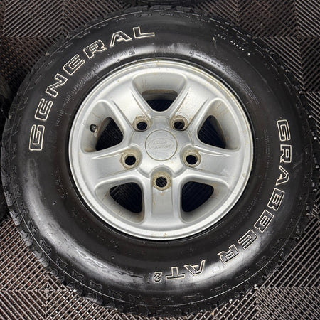 16'' Land Rover Defender Boost 5 Spoke Wheels Tyres L316 Genuine