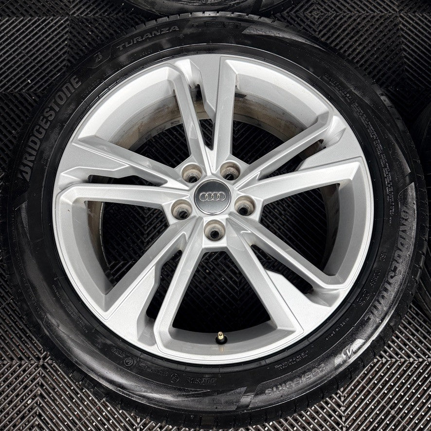 19'' Audi Q3 S Line 5 Double Spoke Alloy Wheels Tyre Alloys 83A601025M Genuine