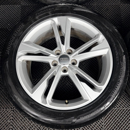 19'' Audi Q3 S Line 5 Double Spoke Alloy Wheels Tyre Alloys 83A601025M Genuine