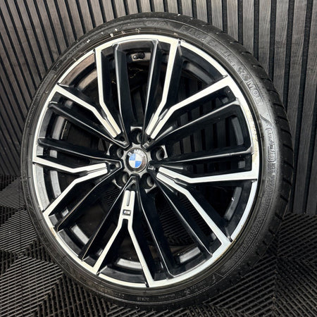 1X 20'' BMW 5 Series 846 M G30 G31 Sport Alloy Wheel Rear 8747237 Genuine