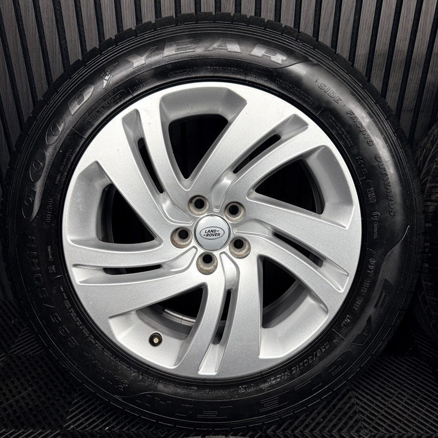 18'' Range Rover Evoque Silver Discovery Sport Land Alloy Wheels Tyres Genuine