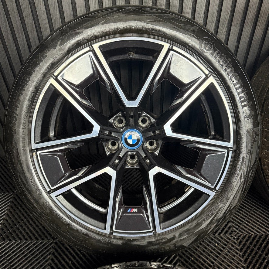 18'' GENUINE BMW 4 SERIES I4 858 M SPORT G26 G22 G23 ALLOY WHEELS TYRES ALLOYS