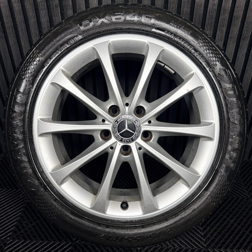 1X 17'' GENUINE MERCEDES A CLASS CLA B W177 ALLOY WHEEL TYRE A1774010300