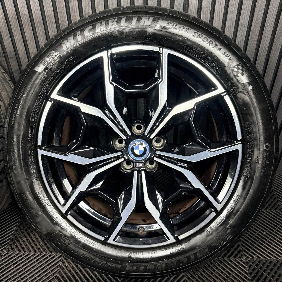 19'' Bmw X3 X4 G01 G02 887 M Sport Alloy Wheels Tyres Alloys 7916263 Genuine