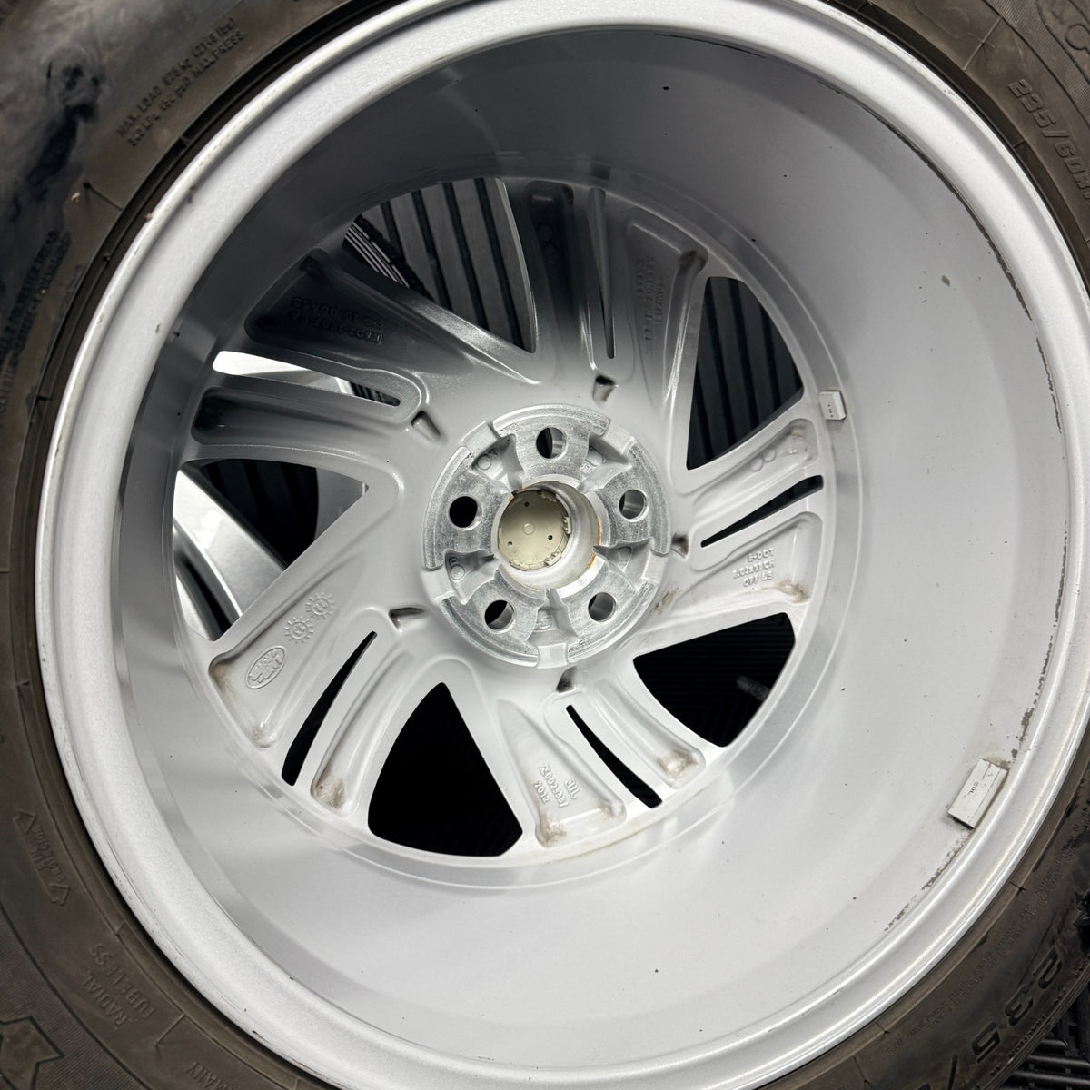 18'' Range Rover Evoque Silver Discovery Sport Land Alloy Wheels Tyres Genuine
