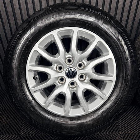 16'' Vw Transporter T7 Caravelle Alloy Wheels Tyres 7TG601025J S741-AB Genuine