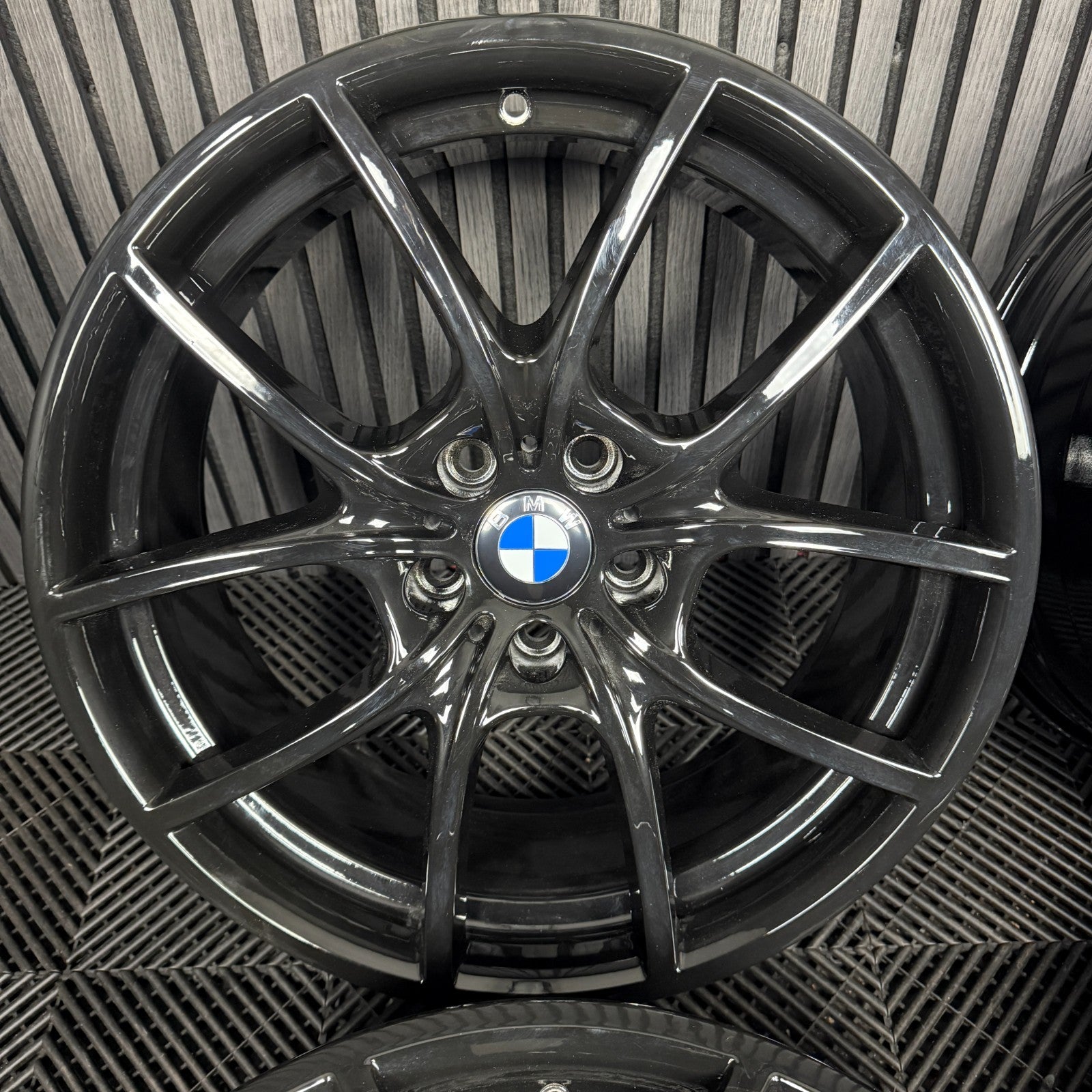 20" GENUINE BMW 5 SERIES 356 BLACK M SPORT F10 F11 F12 F13 F06 ALLOY WHEELS