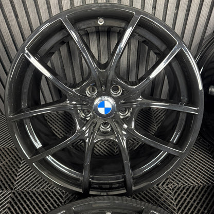 20" GENUINE BMW 5 SERIES 356 BLACK M SPORT F10 F11 F12 F13 F06 ALLOY WHEELS