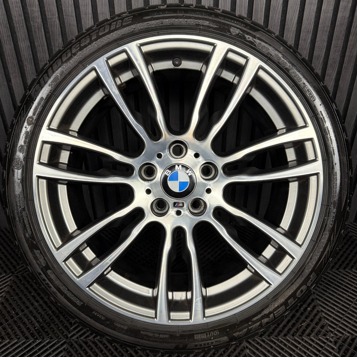 1X 19'' GENUINE BMW 3 SERIES 403 M SPORT 4 F30 F32 ALLOY WHEEL TYRE 7845883 REAR