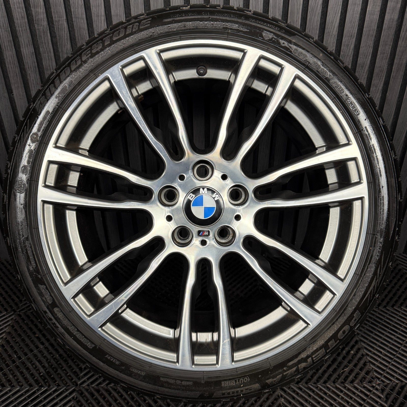 1X 19'' GENUINE BMW 3 SERIES 403 M SPORT 4 F30 F32 ALLOY WHEEL TYRE 7845883 REAR