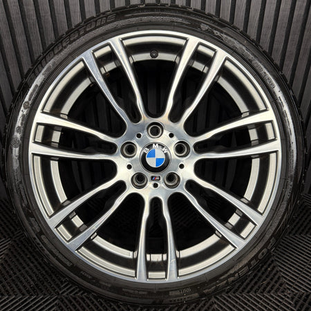 1X 19'' GENUINE BMW 3 SERIES 403 M SPORT 4 F30 F32 ALLOY WHEEL TYRE 7845883 REAR
