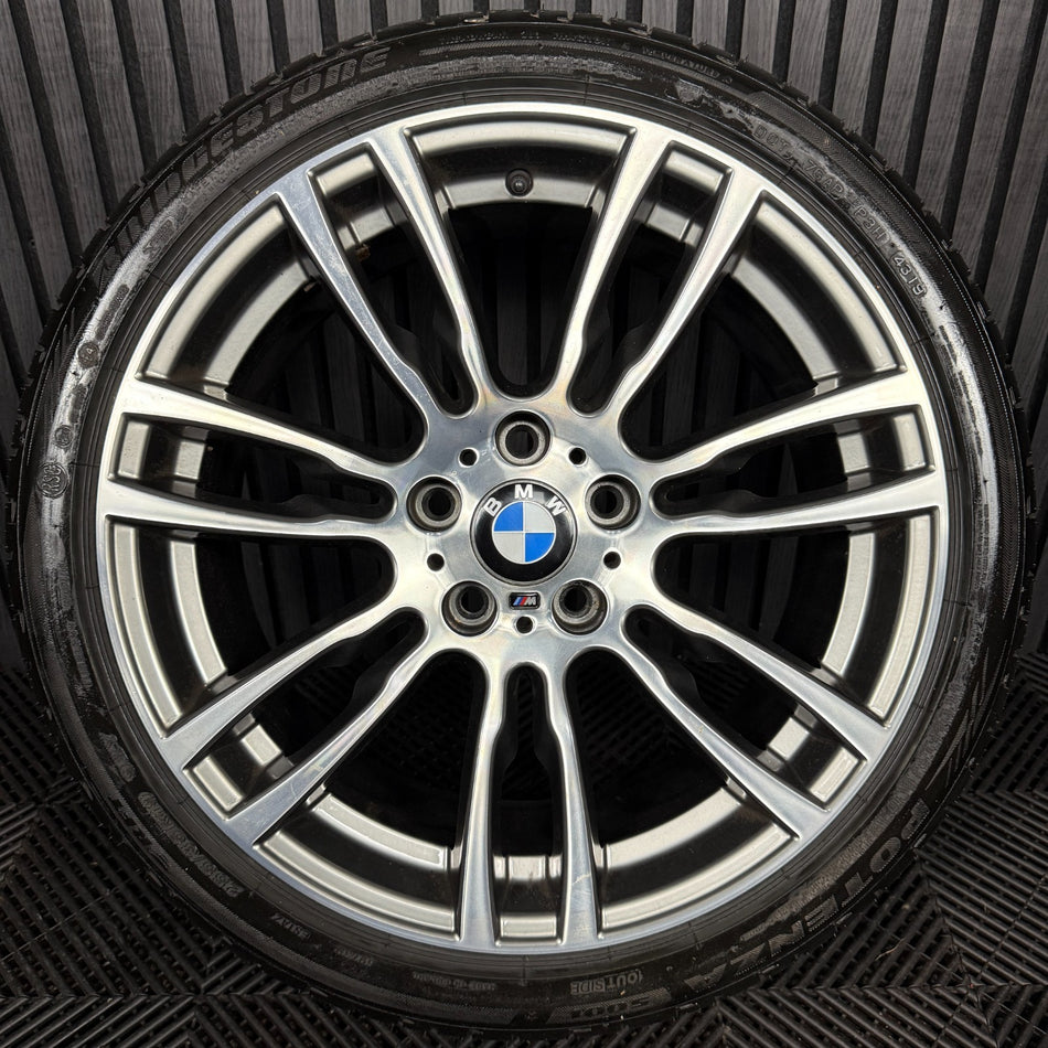 1X 19'' GENUINE BMW 3 SERIES 403 M SPORT 4 F30 F32 ALLOY WHEEL TYRE 7845883 REAR