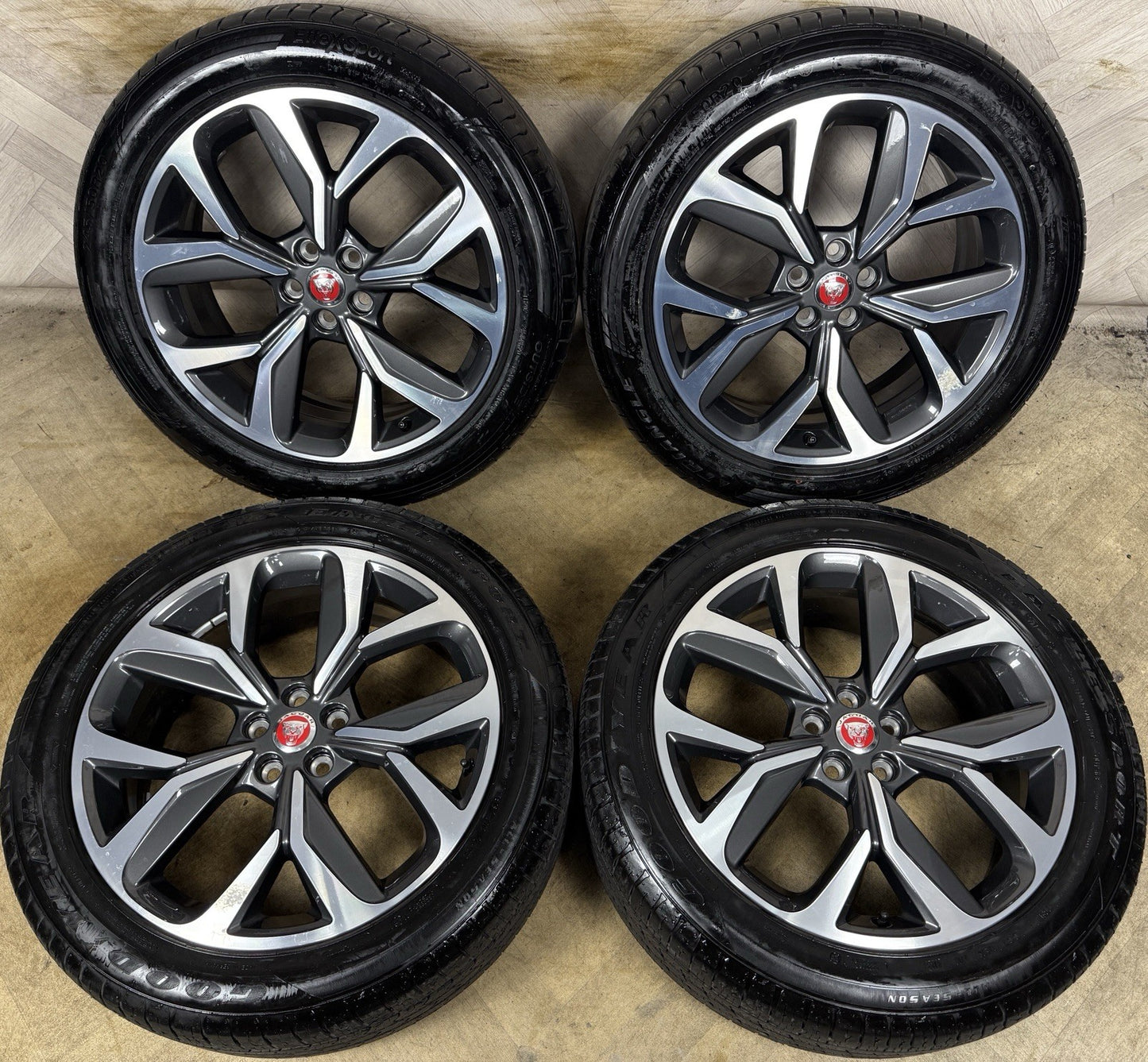 20'' GENUINE JAGUAR I PACE I-PACE 5068 Y SPOKE ALLOY WHEELS TYRES J9D3-1007-CB