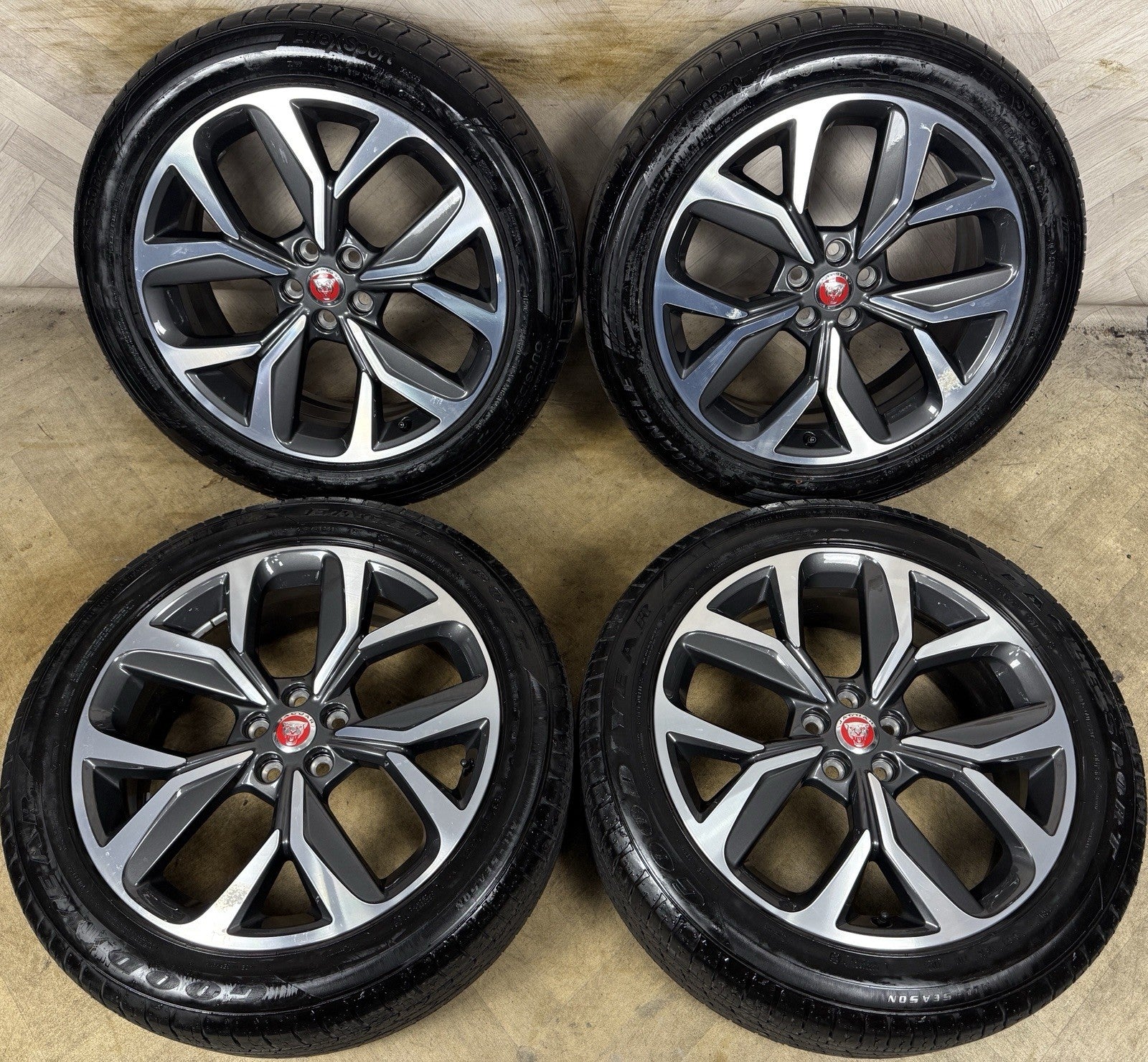 20'' GENUINE JAGUAR I PACE I-PACE 5068 Y SPOKE ALLOY WHEELS TYRES J9D3-1007-CB