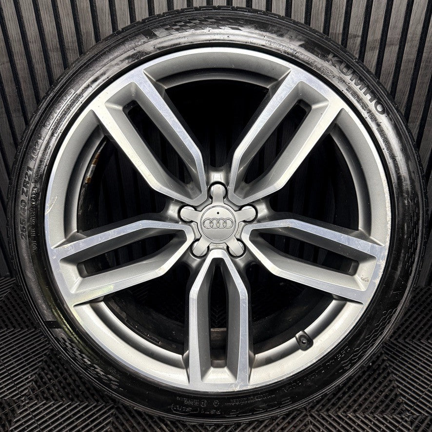 1X 21'' Audi SQ5 Q5 Alloy Wheel Tyre 8.5J ET33 Single Spare 8R0601025AM Genuine
